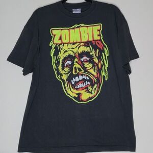 Rob Zombie Bring Out Your Dead T Shirt Mens XL Horror Glow n Dark All Sport